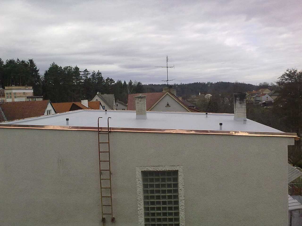 Izolace ploché střechy